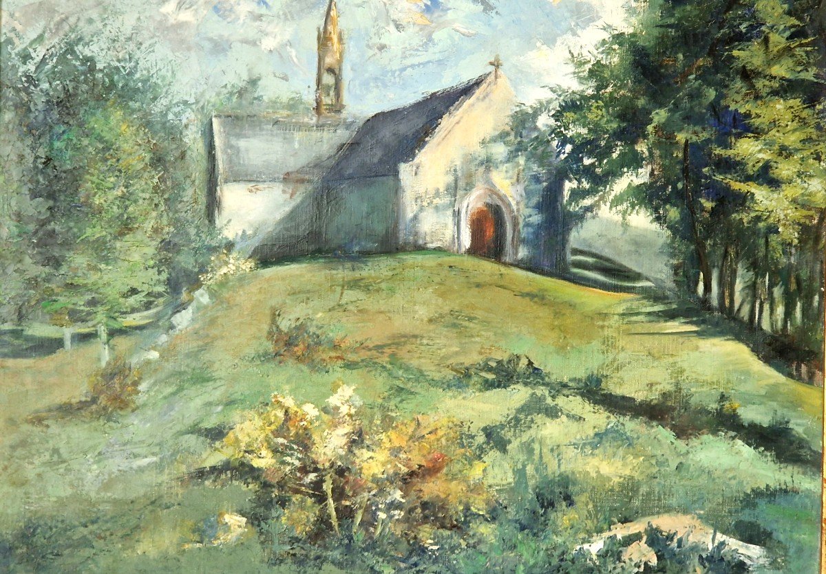 Chapelle Sur Une Colline 