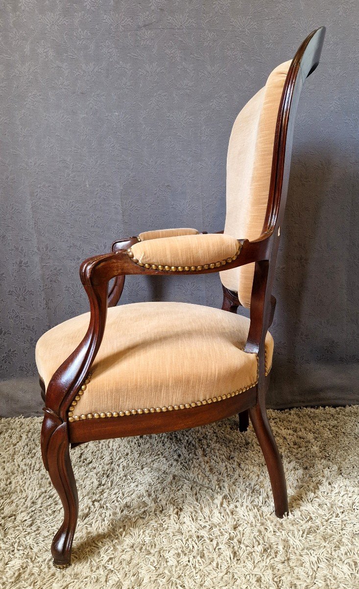 Fauteuil En Acajou-photo-4