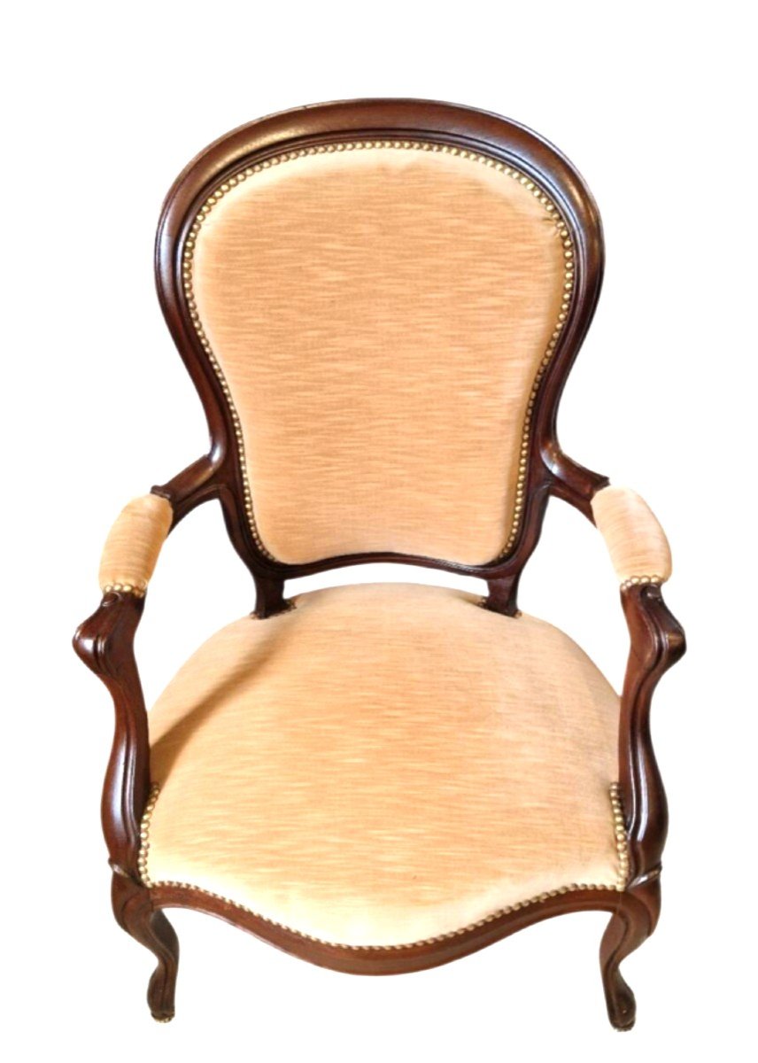 Mahogany Armchair