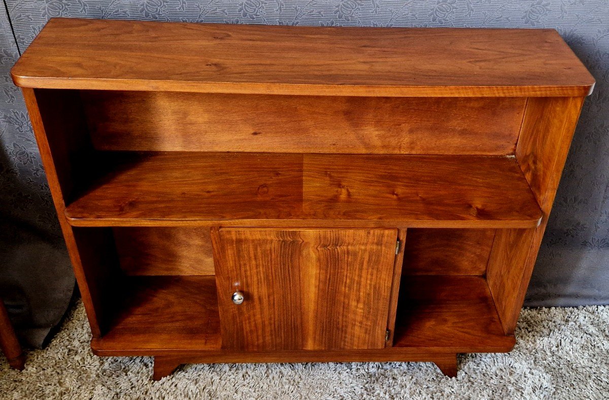 Art Deco Style Walnut Bibus-photo-2