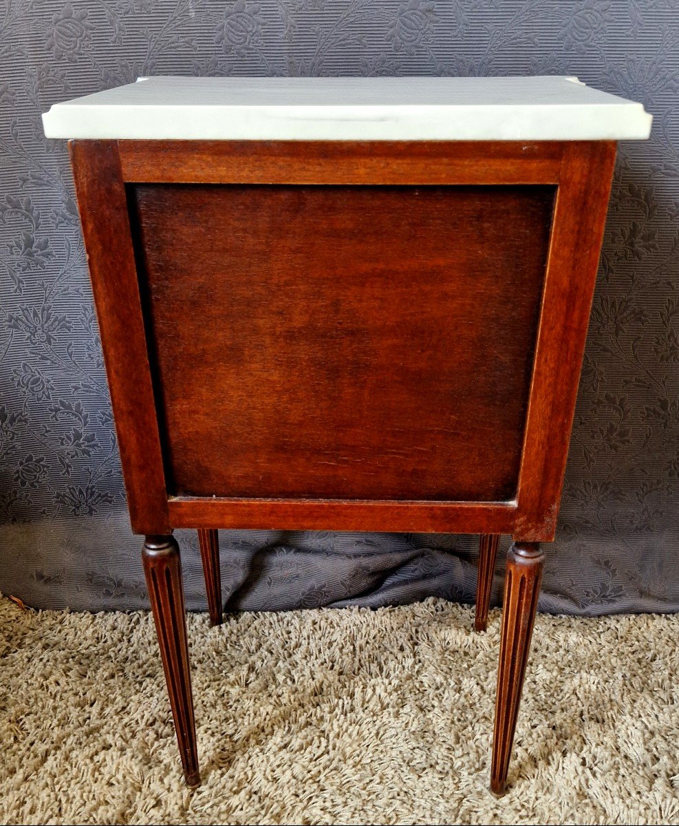 Louis XVI Style Bedside Table 20th Century-photo-1