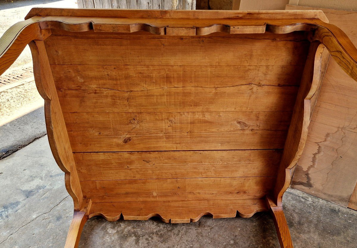 Louis XV Style Table In Oak-photo-8