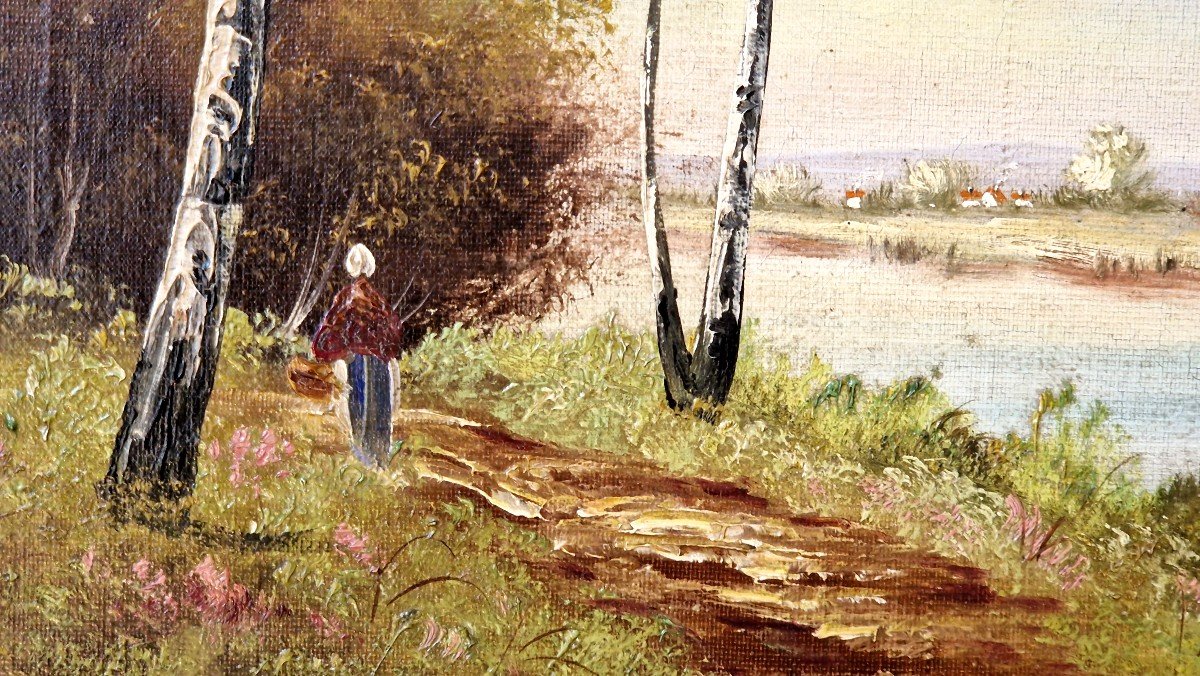 River Banks Landscape Painting By Lolet-photo-1