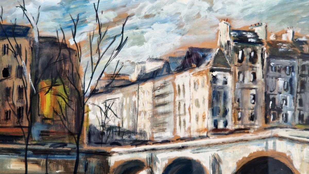 Quais De Seine De Paris Par Guy Buffet (1943 -2023)-photo-4