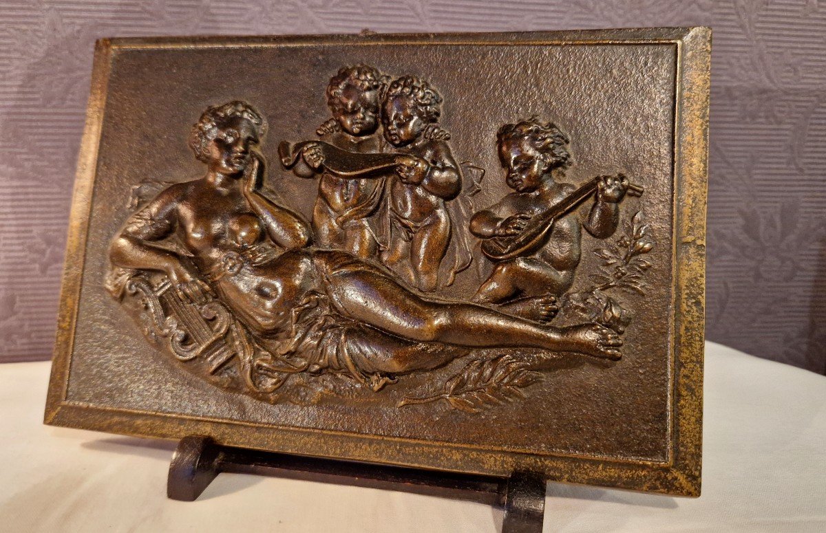 Bronze Bas Relief