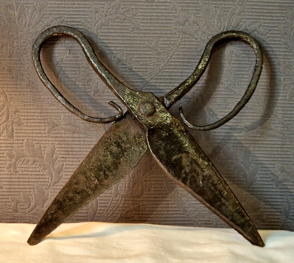 Pair Of 18th Century Shepherd's Scissors-photo-1