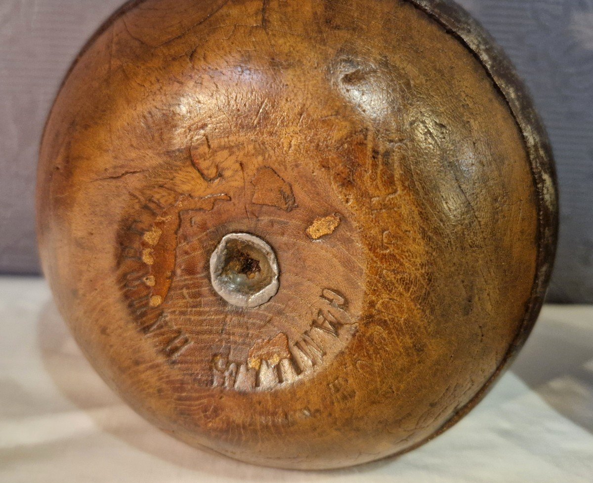 Pair Of 19th Century Fort Balls-photo-1