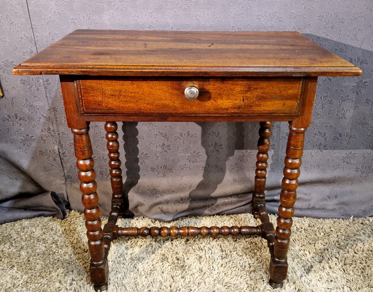 Small Louis XIII Walnut Table