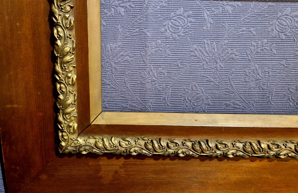 Large 20th Century Stucco Wood Frame-photo-1