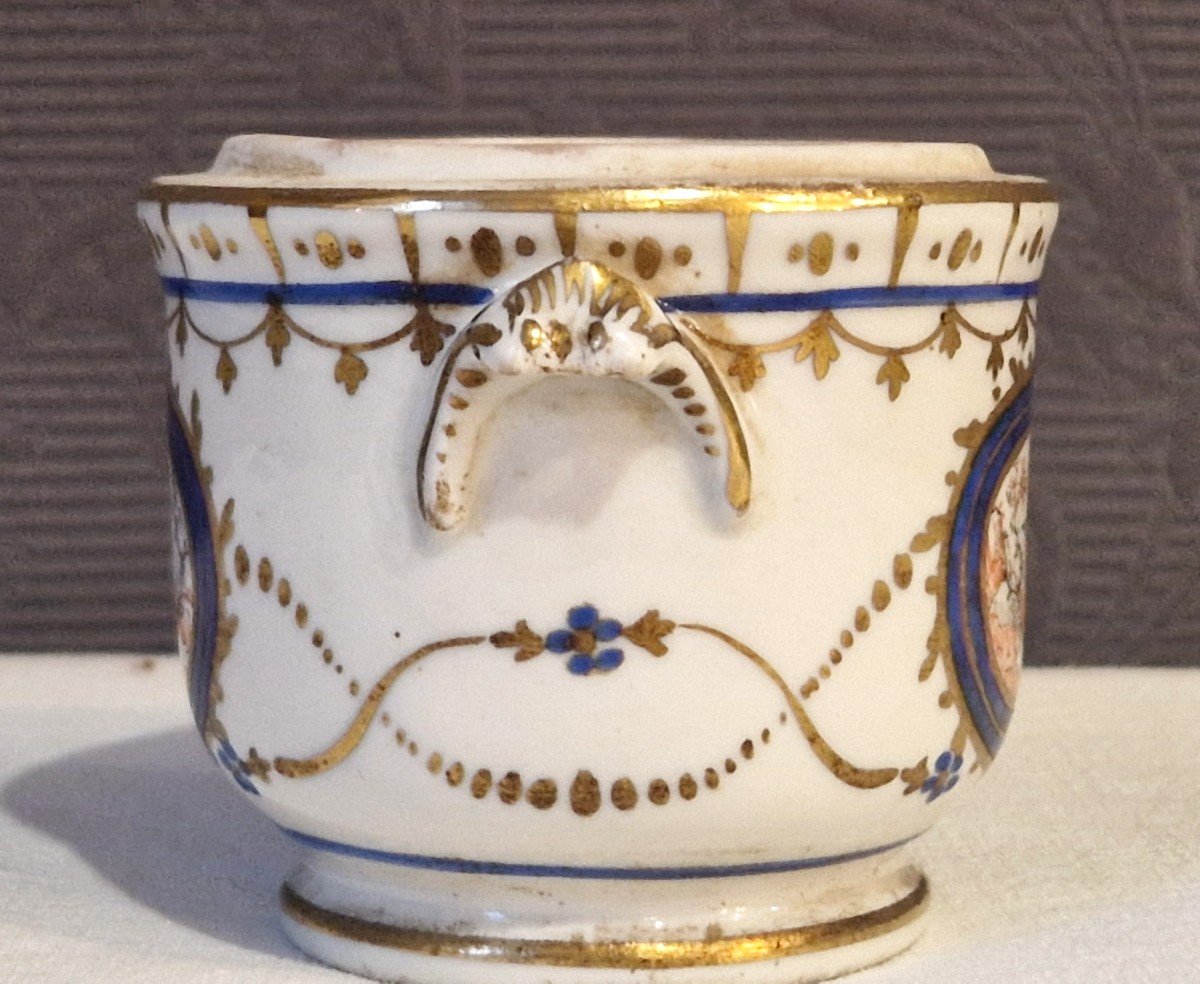 Small Sevres Porcelain Pot-photo-2