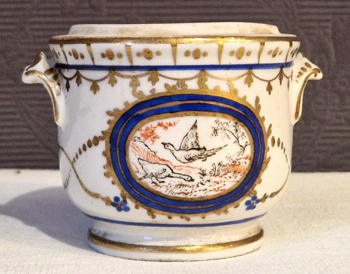 Small Sevres Porcelain Pot-photo-3