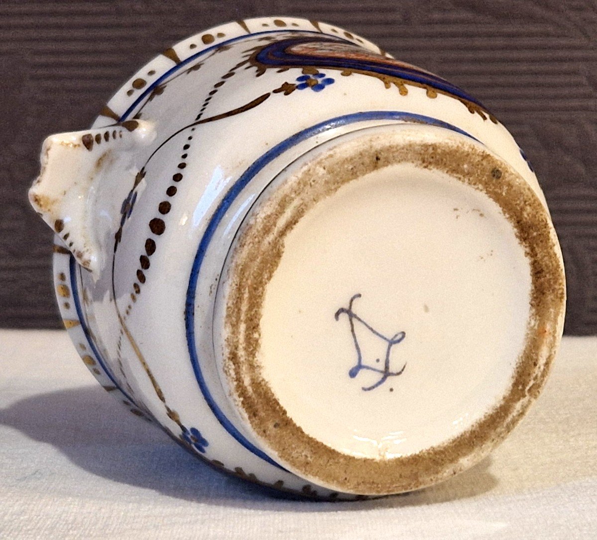 Small Sevres Porcelain Pot-photo-2