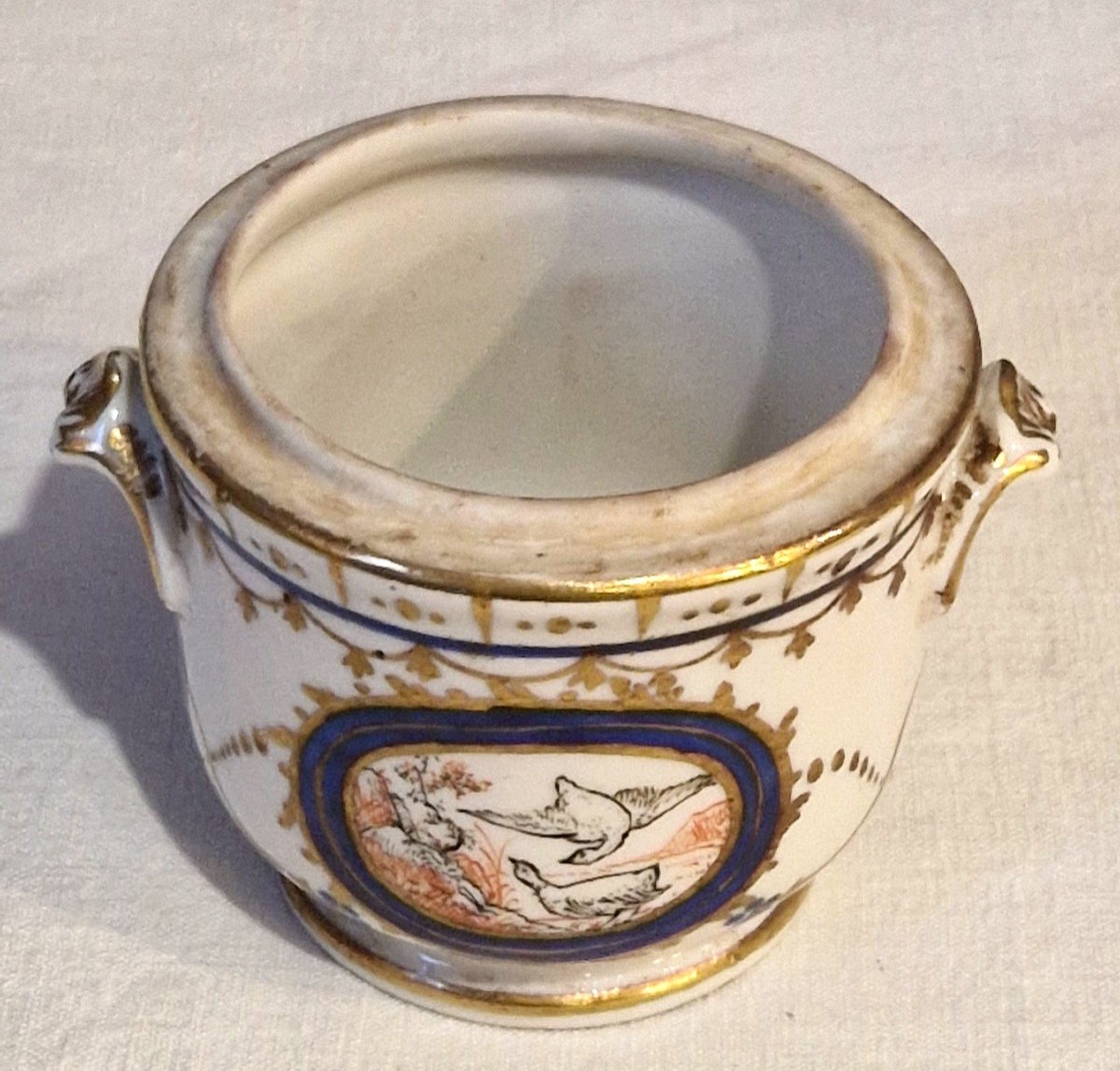 Small Sevres Porcelain Pot-photo-5