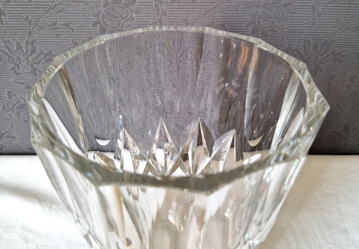 Vase  En Cristal taillé Saint Louis-photo-2