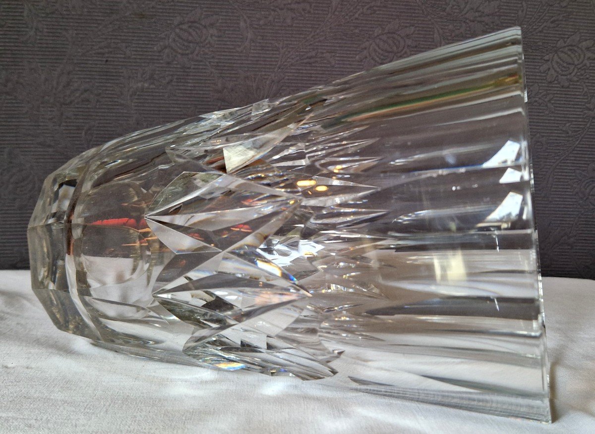 Vase  En Cristal taillé Saint Louis-photo-4