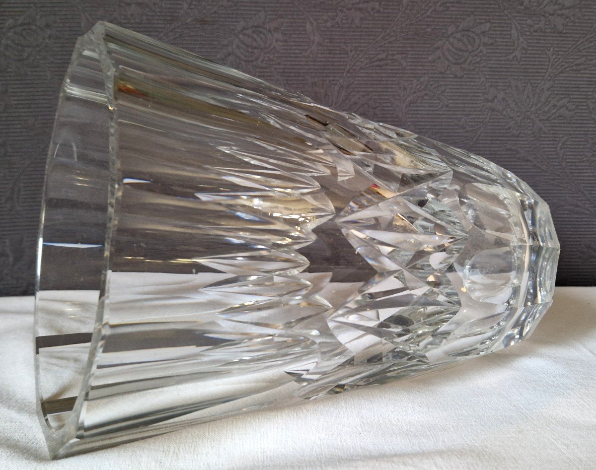 Vase  En Cristal taillé Saint Louis-photo-6