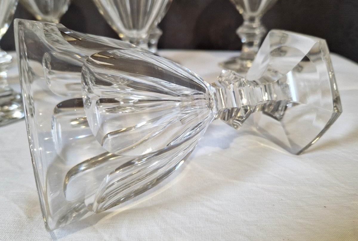 8 Verres Cristal Baccarat Harcourt-photo-1