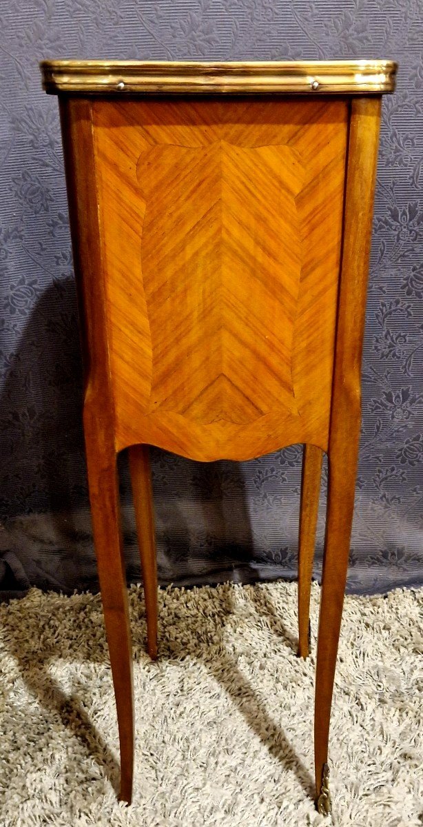 Side Table In Marquetry-photo-2