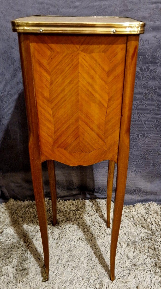 Side Table In Marquetry-photo-4