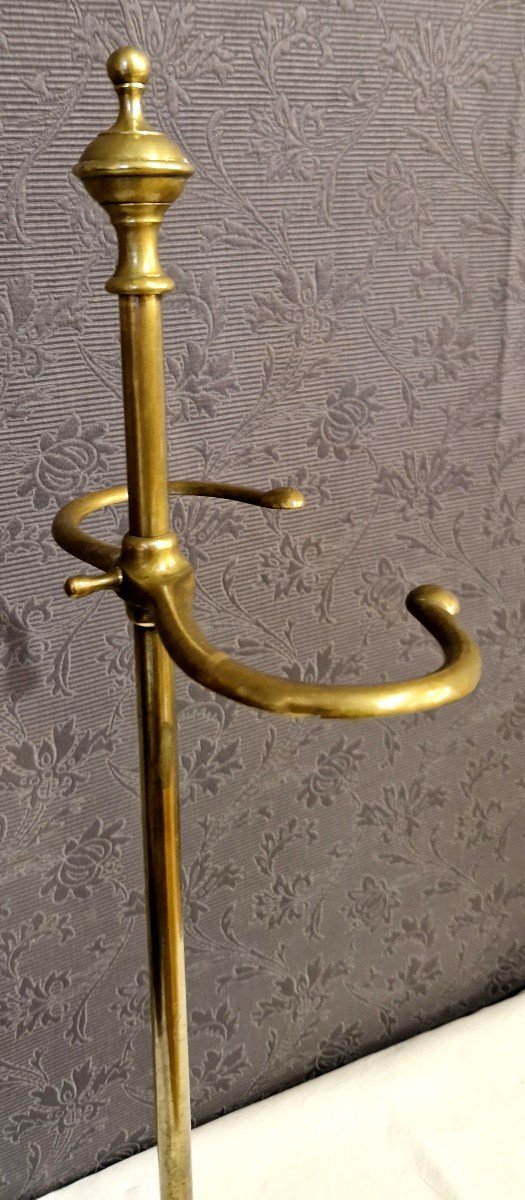 19th Century Brass Fireplace Servant-photo-2