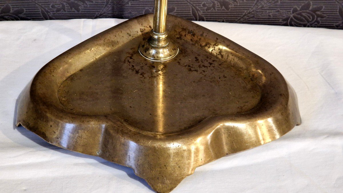 19th Century Brass Fireplace Servant-photo-4