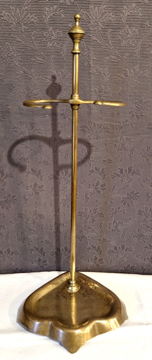 19th Century Brass Fireplace Servant