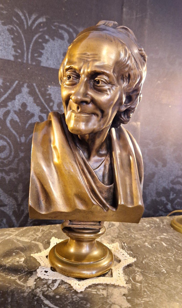 Bronze Bust Of Molière