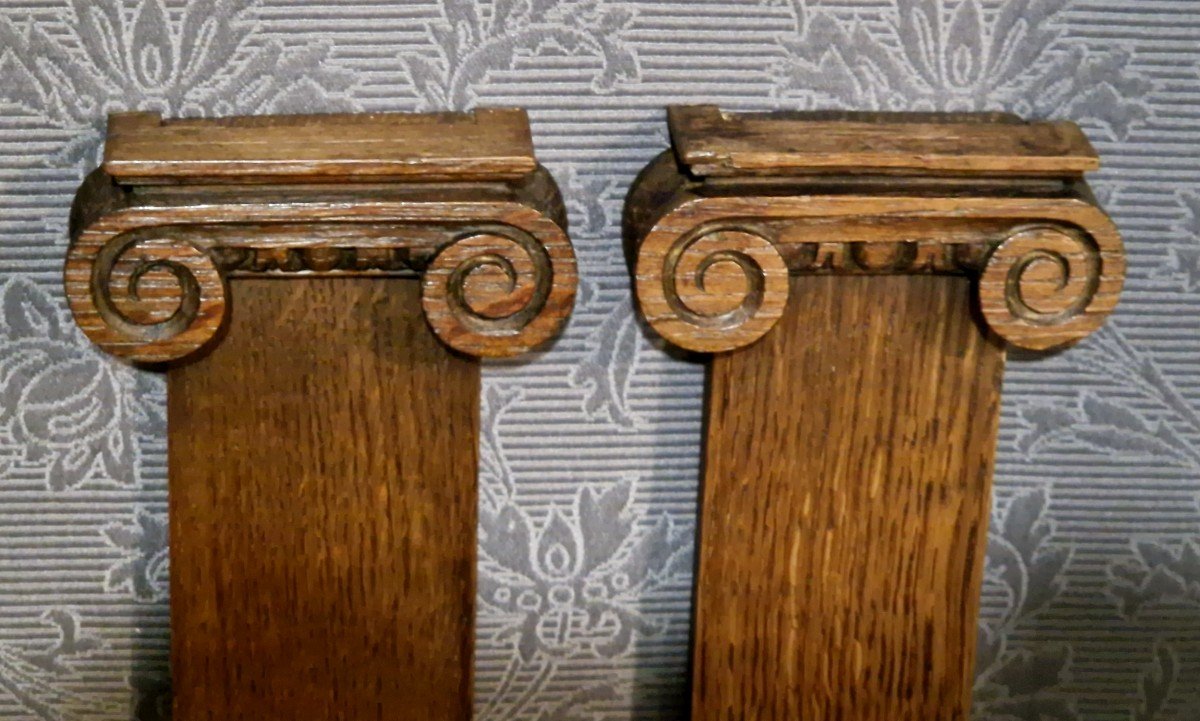 Pair Of Oak Columns-photo-4