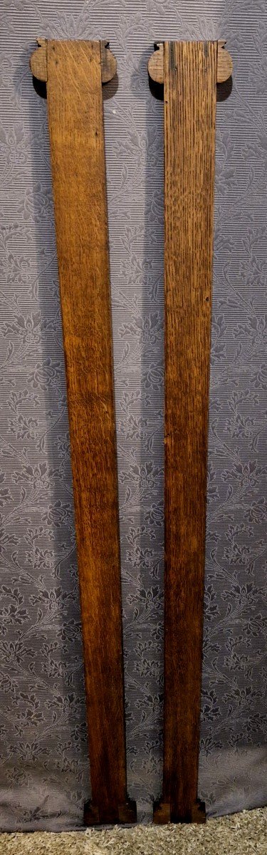 Pair Of Oak Columns-photo-1