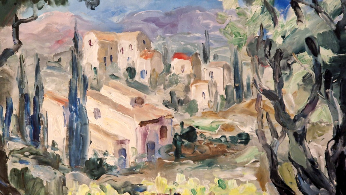 Paysage De Provence Par André Jourcin (1905 -1974)-photo-3