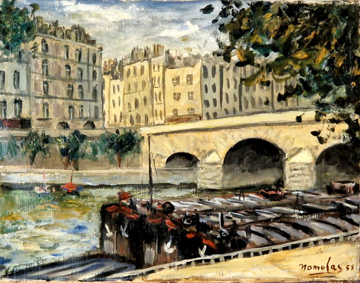 Quai De Paris Dated 1955