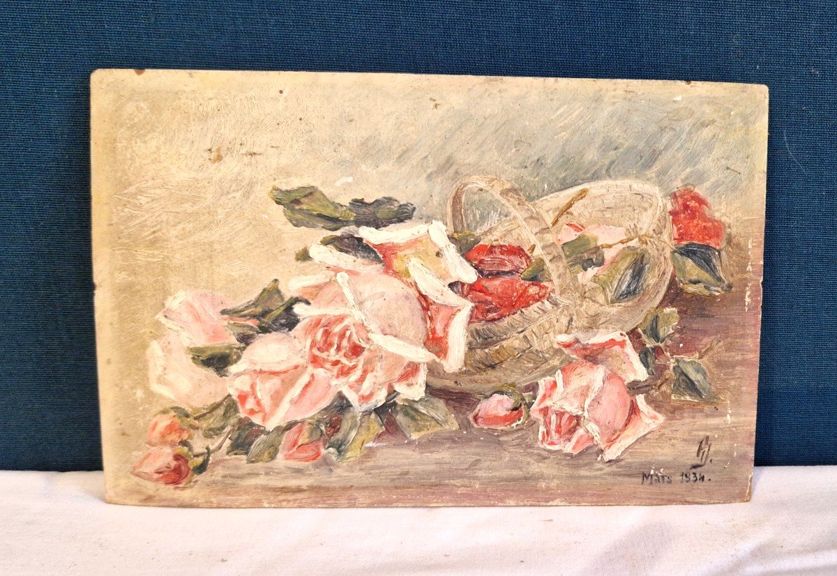 Small Table Of Flowers 1934-photo-3