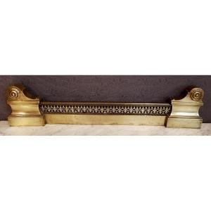 Louis Philippe Hearth Bar/fireplace Front