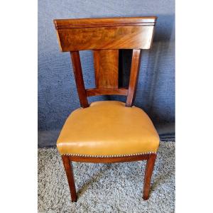 Consulate Style Mahogany Chair
