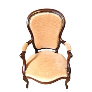 Fauteuil En Acajou