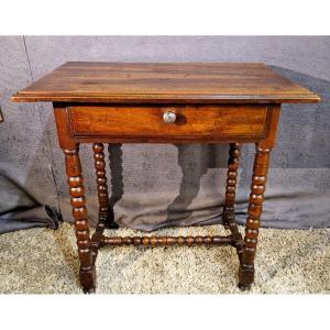 Small Louis XIII Walnut Table