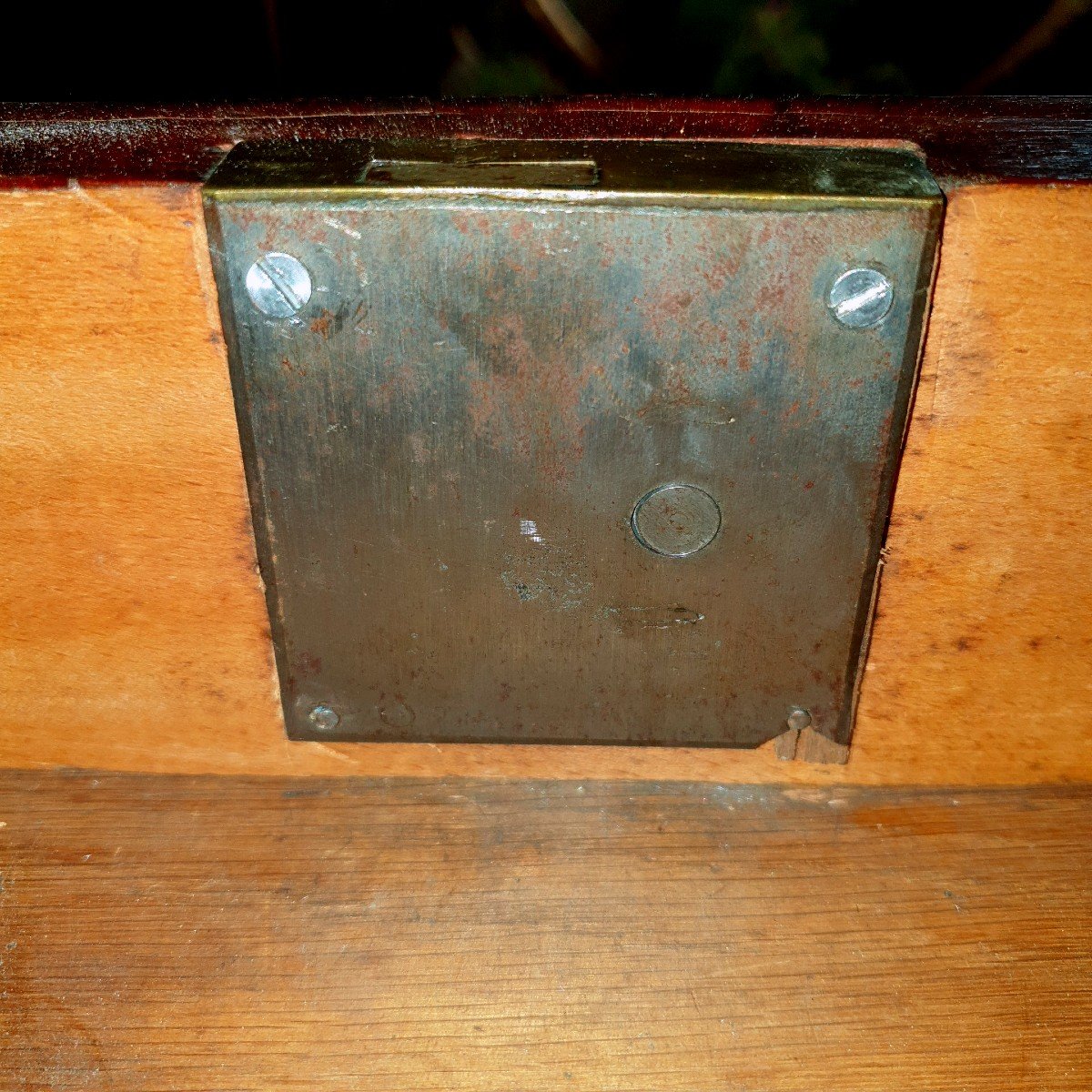 Important Mahogany And Mahogany Veneer Cylinder Desk, Opening, Circa 1790-photo-7