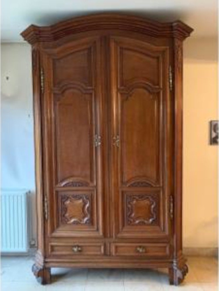 Armoire De Château Régence En Chêne