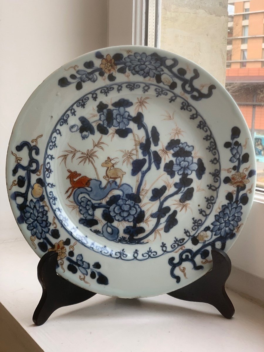 Assiette En Porcelaine De Chine 18ème