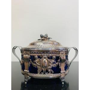 Silver Sugar Bowl France 18th Century