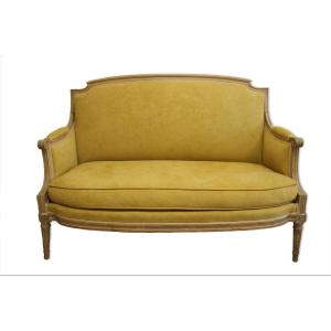 A  Smal Louis XVI Beechwood Sofa