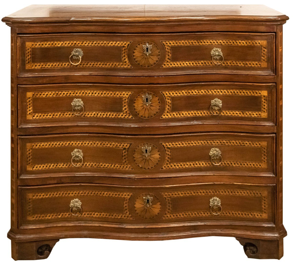 Eighteenth Century, Commode With Four Drawers-photo-4