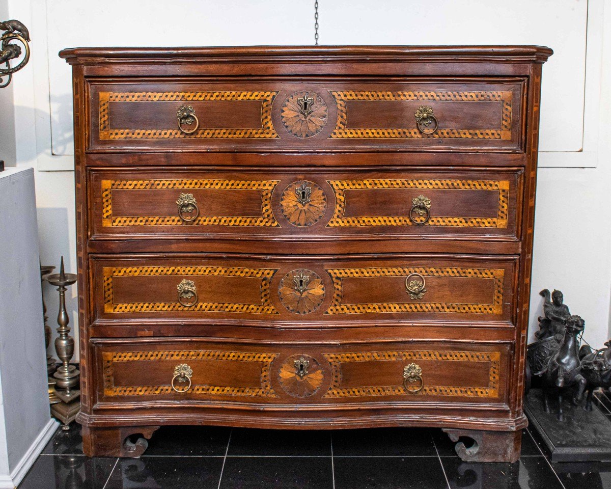 Eighteenth Century, Commode With Four Drawers-photo-1