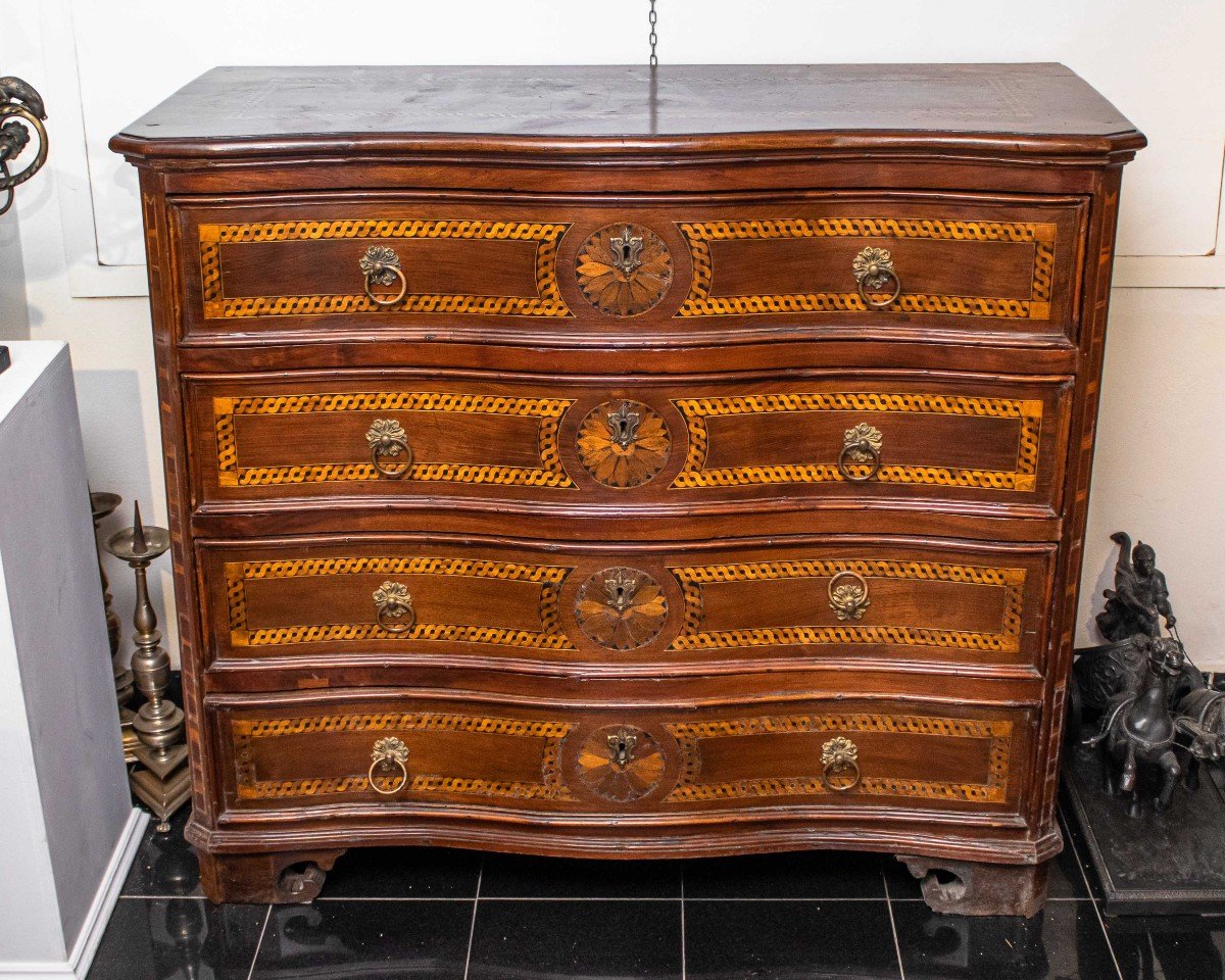 Eighteenth Century, Commode With Four Drawers-photo-2