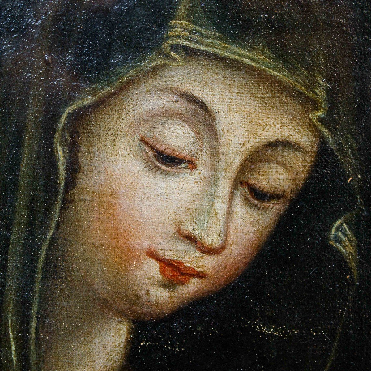 17th Century,  Prayerful Madonna-photo-4