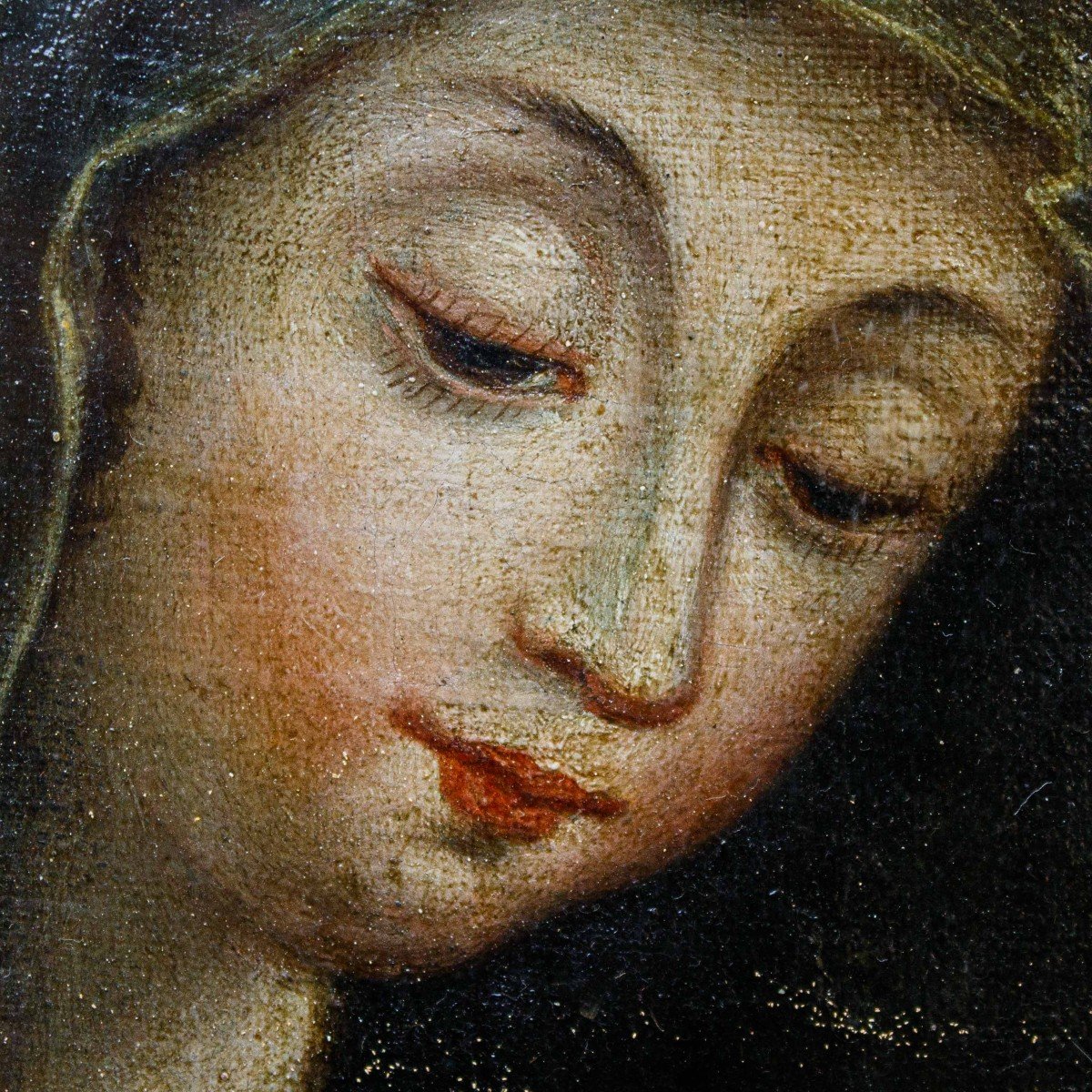 17th Century,  Prayerful Madonna-photo-2