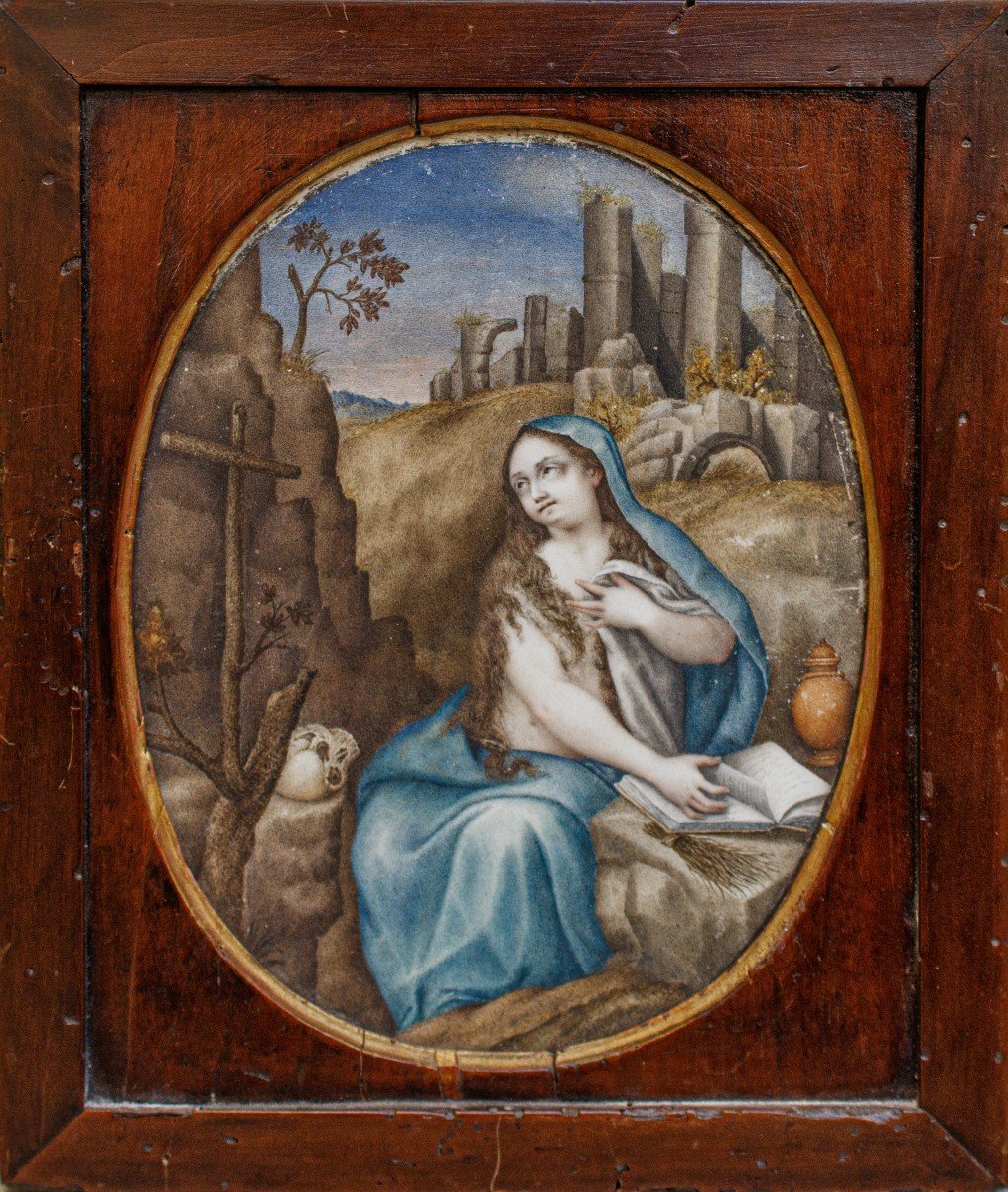 Penitent Magdalene, Giovanni Battista Castello, Called "il Genovese" (1547 - 1637)