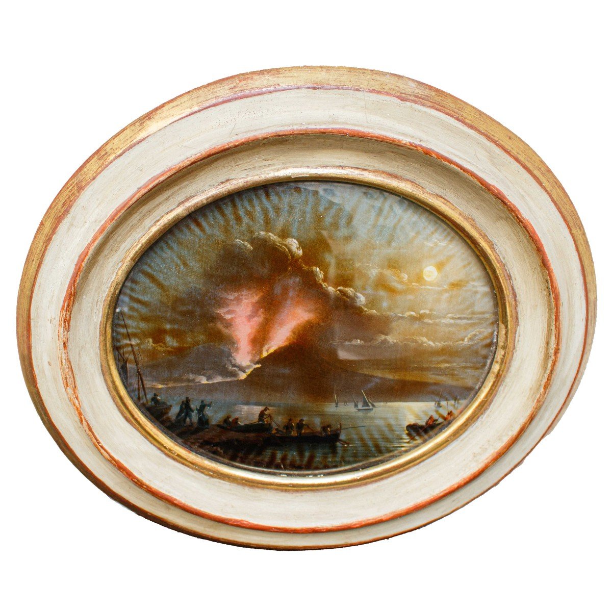  XIXe siècle, vues de naples et paestum-photo-4
