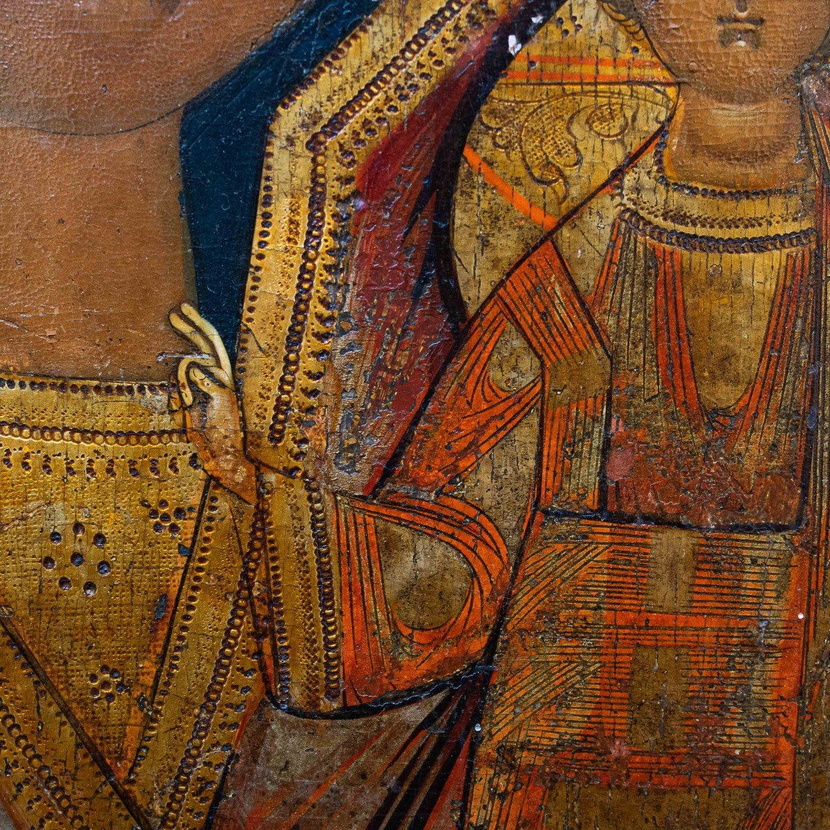 Russia, 19th Century,  Icon Of The Virgin Of Kazan-photo-4