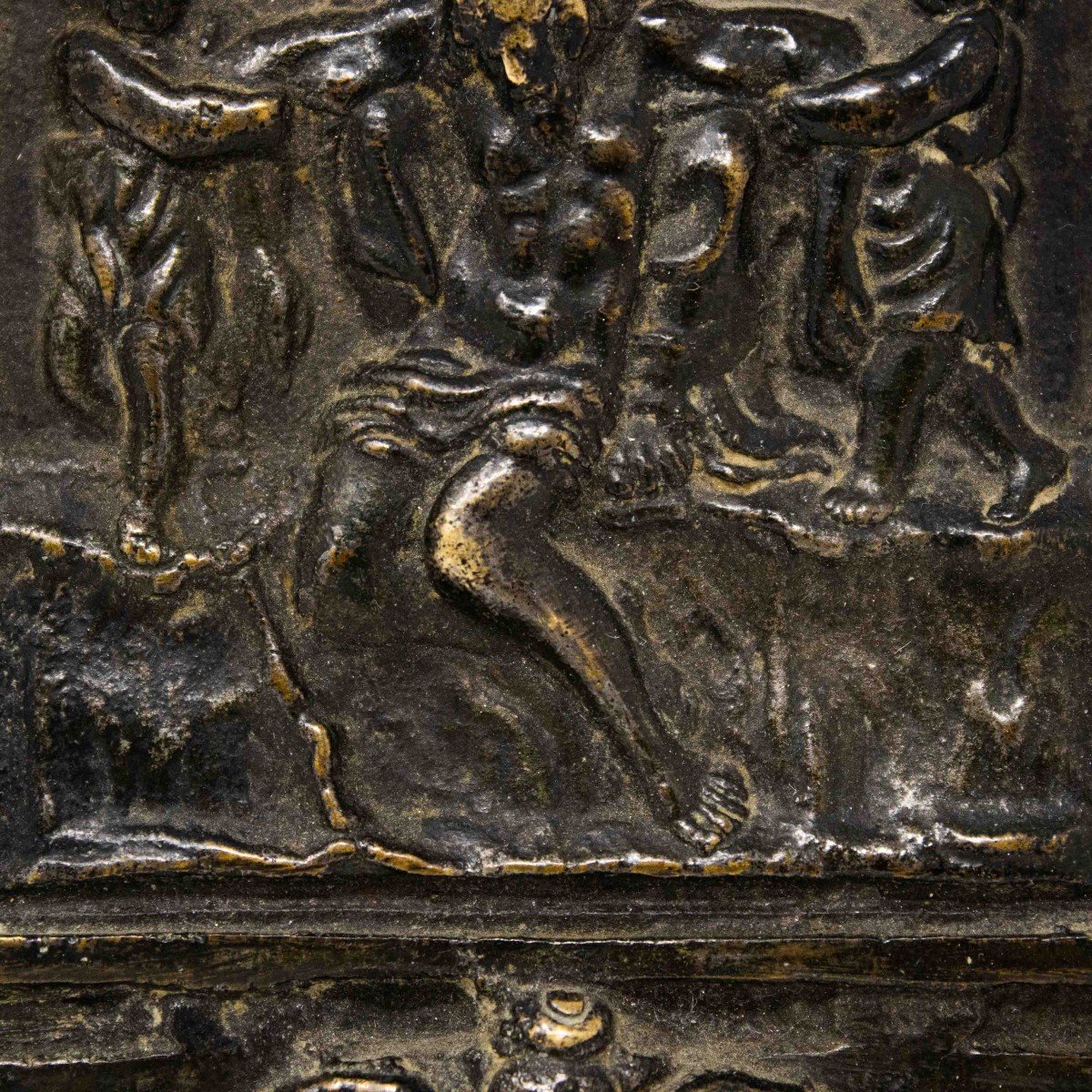 16th Century, Christ Deposed With Our Lady And Two Angels-photo-2